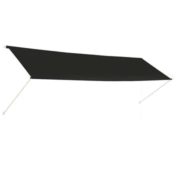  Copertină retractabilă, antracit, 400 x 150 cm