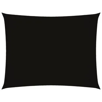  Parasolar, negru, 2,5x3,5 m, țesătură oxford, dreptunghiular