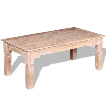  Măsuță de cafea din lemn de acacia 110 x 60 x 45 cm
