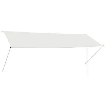  Copertină retractabilă, crem, 350 x 150 cm
