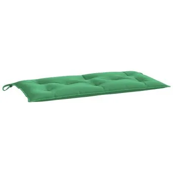  Pernă bancă de grădină, verde, 100x50x7 cm, material oxford