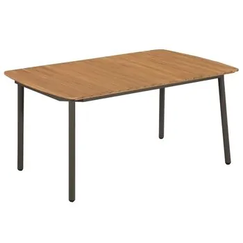  Set mobilier de grădină, 5 piese, maro, poliratan