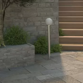  Lampă de grădină cu stâlp, 1 lampă, 110 cm
