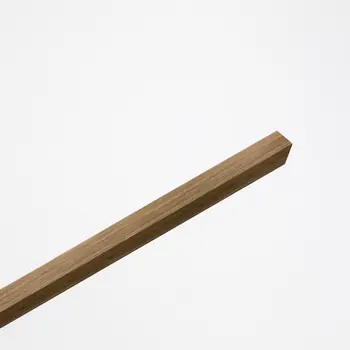 Element de inchidere panou riflat acustic, nuc, 2.6x240x2.1 cm