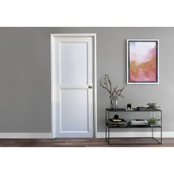 Usa PVC, alba, 90 cm, cu deschidere spre stanga, toc inclus