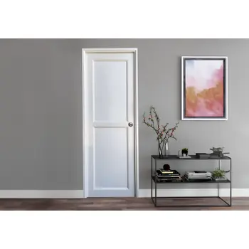 Usa PVC, alba,75 cm, cu deschidere spre stanga, toc inclus