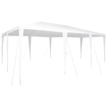 Cort pentru Petreceri, alb, 4 x 6 m, PE