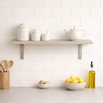 Polita PAL gri , 60x30x1.6 cm