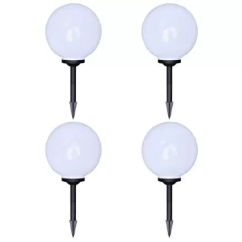  Lămpi de exterior pentru alee LED 4 buc. 30 cm, cu țăruș de sol