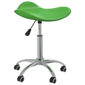 Scaun pentru salon spa, verde, 44 x 44 x (46-57) cm