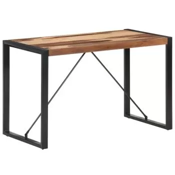  Masă de bucătărie, 120x60x75 cm, lemn masiv
