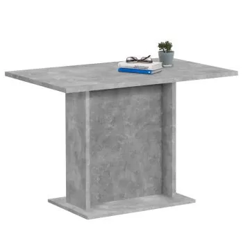 Masa de bucatarie, gri beton, 70 x 77 cm