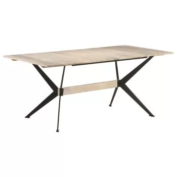  Masă de bucătărie, 180x90x76 cm, lemn masiv de mango