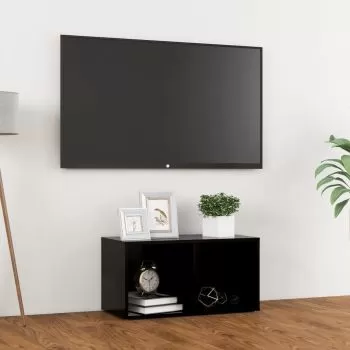 Comoda TV, negru, 72 x 35 x 36.5 cm