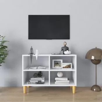 Comoda TV, alb, 69.5 x 30 x 50 cm