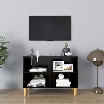 Comoda TV, negru, 69.5 x 30 x 50 cm