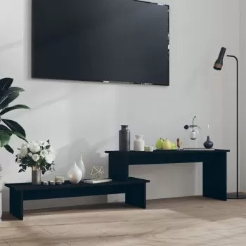 Comoda TV, negru, 180 x 30 x 43 cm