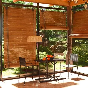  Set mobilier de grădină, 3 piese, negru