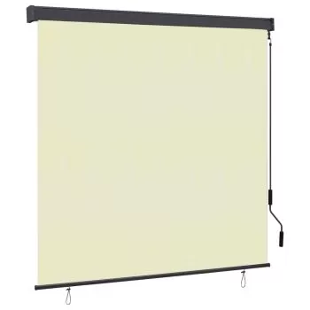  Jaluzea tip rulou de exterior, crem, 160 x 250 cm