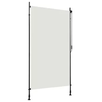  Jaluzea tip rulou de exterior, crem, 120 x 270 cm
