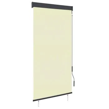 Jaluzea tip rulou de exterior, crem, 100 x 250 cm