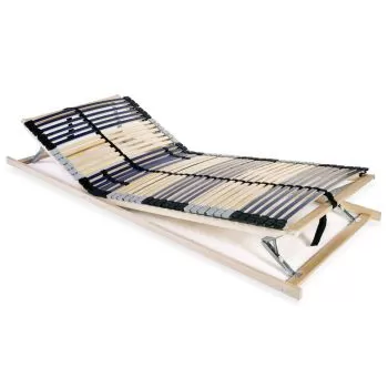 Somiera/Bază de pat cu șipci, 42 șipci, 7 zone, 70 x 200 cm