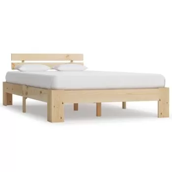 Cadru de pat, lemn, 140 x 200 cm