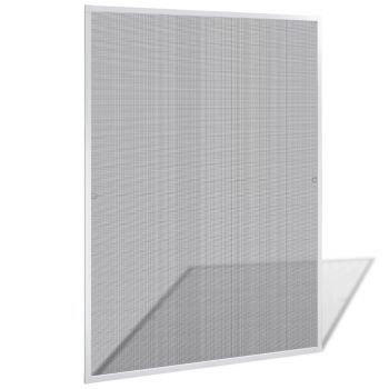 Plasa alba pentru ferestre impotriva insectelor 120 x 140 cm, alb, 120 x 140 cm