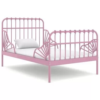 Cadru de pat extensibil, roz
