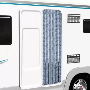  Perdea pentru insecte, argintiu, 90x200 cm, chenille