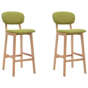 Set 2 bucati scaune de bar, verde