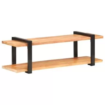  Comodă TV, 130 x 40 x 40 cm, lemn masiv de acacia