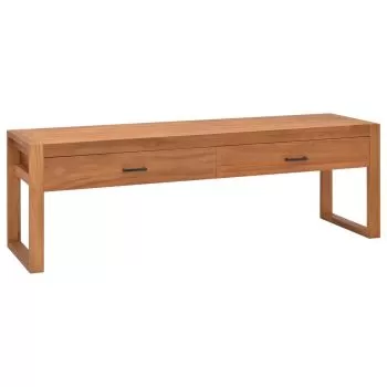  Comodă TV, 140 x 40 x 45 cm, lemn de tec