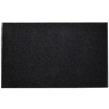 Covoras Intrare PVC Negru 90 x 150 cm, negru, 90 x 150 cm