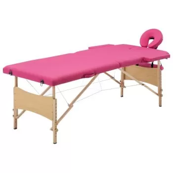 Masa de masaj pliabila, roz