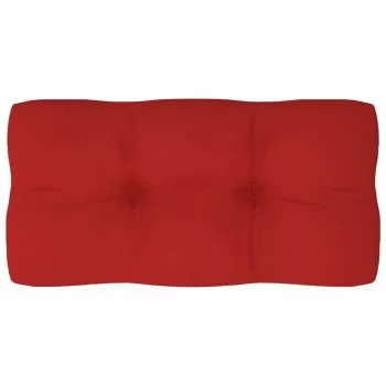 Perna pentru canapea din paleti, rosu, 80 x 40 x 10 cm