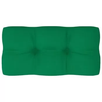 Perna pentru canapea din paleti, verde, 80 x 40 x 10 cm