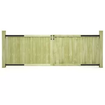 Set 2 bucati porti de gradina, verde, 300 x 100 cm