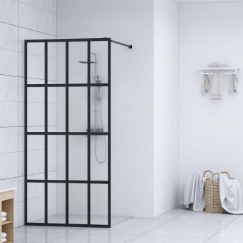 Paravan de duș walk-in, 80 x 195 cm, sticlă securizată