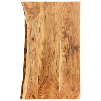 Blat lavoar de baie, 100 x 55 x 3,8 cm, lemn masiv de acacia