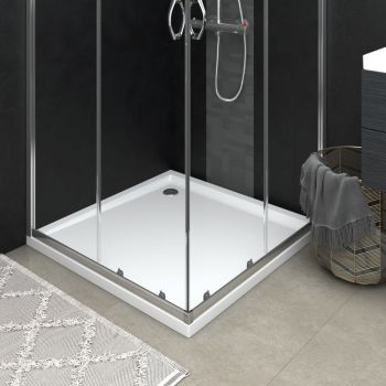 Cădiță de duș pătrată din ABS, 90x90 cm