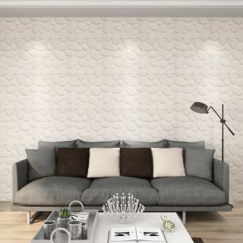 Panouri de perete 3D, 24 buc., 0.5 x 0.5 m, 6 m²