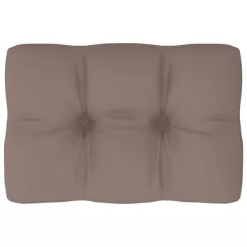 Perna pentru canapea din paleti, gri taupe, 60 x 40 x 10 cm