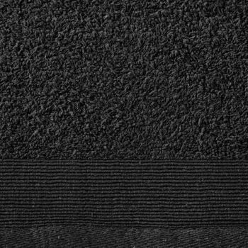 Set 2 bucati prosoape de maini, negru, 50 x 100 cm