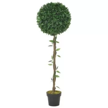 Planta artificiala dafin cu ghiveci, verde, 130 cm