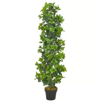 Planta artificiala dafin cu ghiveci, verde, 150 cm