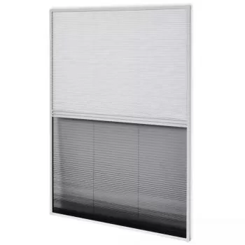 Ecran insecte pentru ferestre, alb, 80 x 120 cm