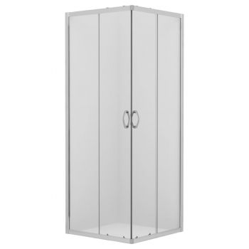 Cabină de duș, 80x80x185 cm, sticlă securizată