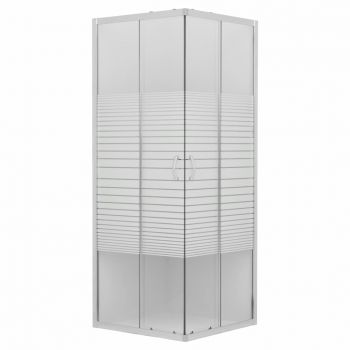 Cabină de duș, 90 x 80 x 180 cm, sticlă securizată