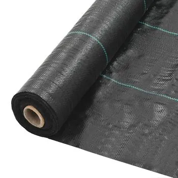  Membrană antiburuieni & antirădăcini, negru, 2 x 50 m, PP